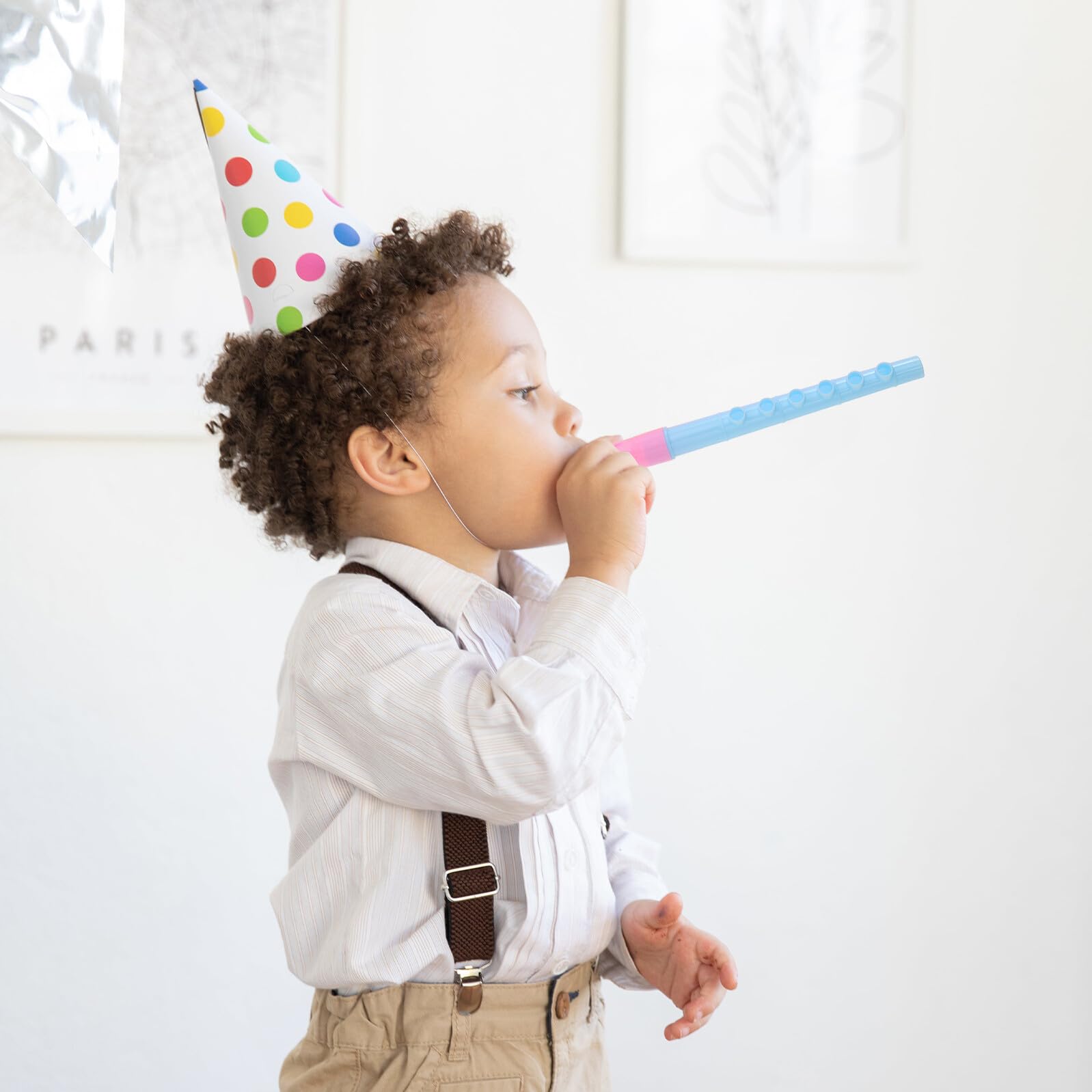 HANABASS 150 Flauto per Trasparente Strumento Musicale Portatile per Principianti Montessori per Suono Chiaro e Duraturo per Domestico e Scolastico