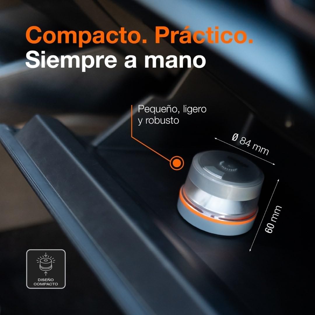OSRAM LEDguardian Road Flare Signal V16 IoT, luz de Advertencia LED certificada DGT 3.0, Uso obligatorio en España, 1900K, localización en Tiempo Real — view 7