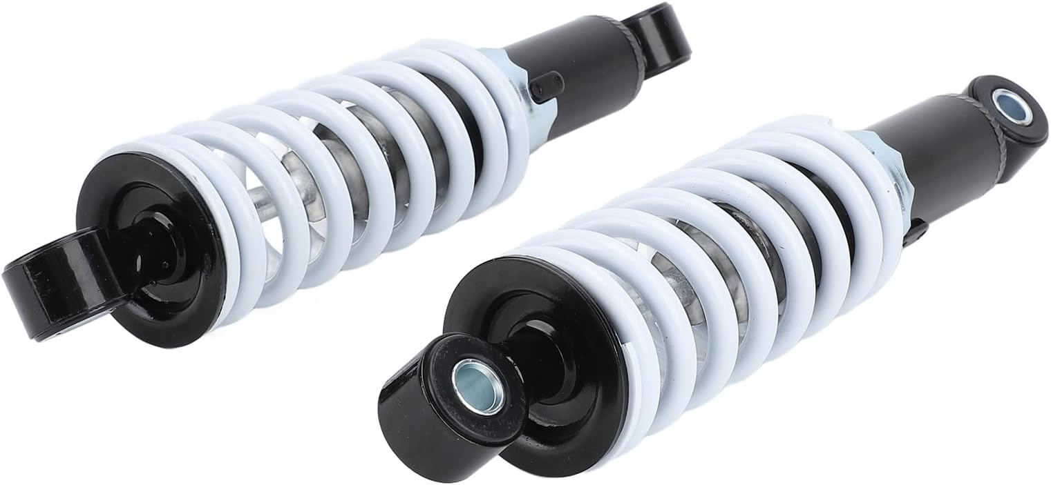Bediffer Adjustable Damping Shock Absorber Enhanced Stability for Dirt Pit Bike ATV Universal Mounting 9.84" Hole Distance 450lbs Load Bearing
