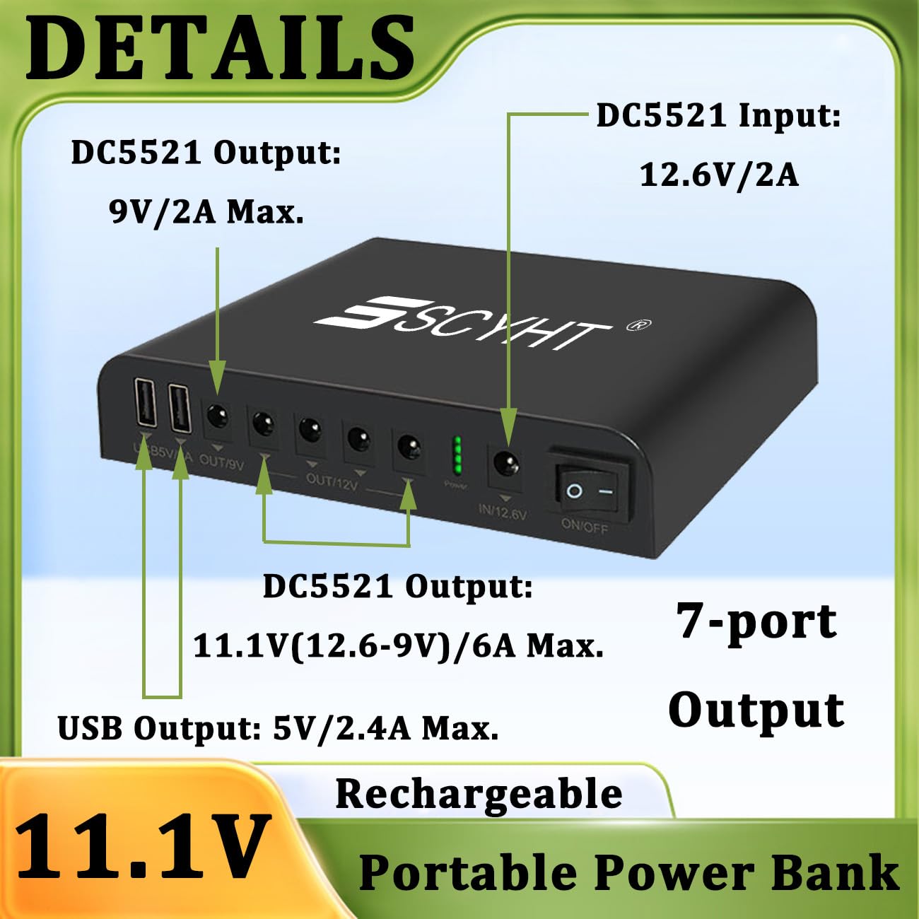 Akumulator litowy 11,1 V Akumulator 12000 mAh 24000 mAh 38400 mAh Akumulatory litowo-jonowe 15000 mAh Akumulatory routera do silników 150 W - 450 W z ładowarką i BMS