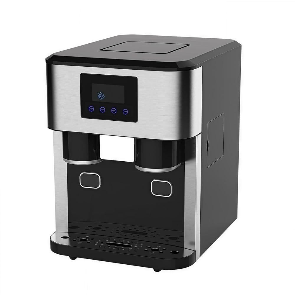 製氷機【ハンドル付き氷バスケット 高速製氷 自動洗浄機能 省エネ】ブラック Amazon.co.jp: WIE 製氷機【ハンドル付き氷バスケット 高速製氷