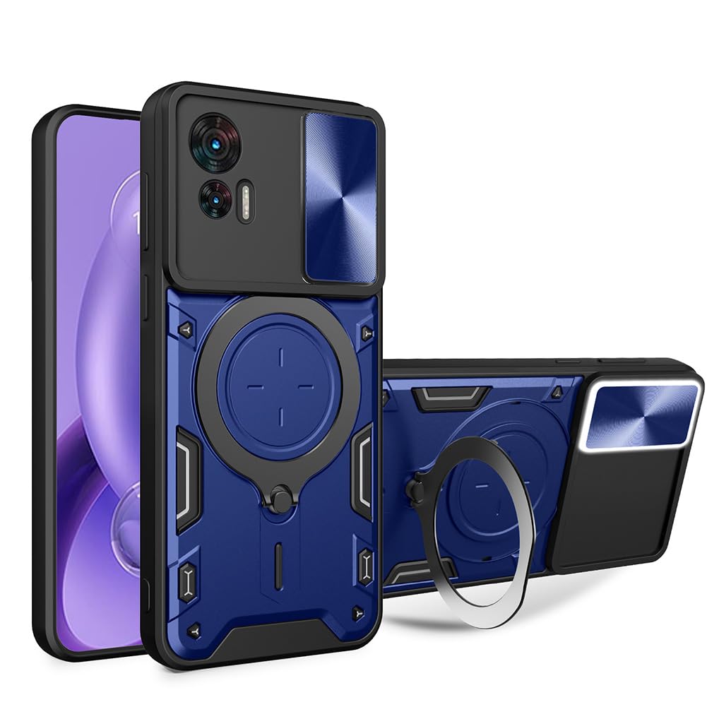SEAHAI Hülle Für Motorola Edge 30 Neo/Lite – Ultra-dünne Silikon Schutzhülle Blau