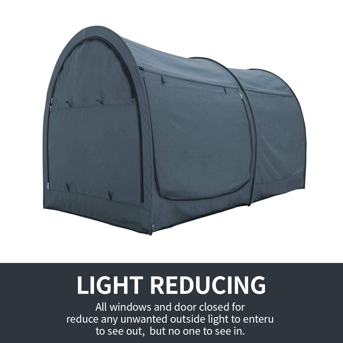 Alvantor Bed Canopy Bed Tents Dream Tents Privacy Space Twin Size Sleeping Tents Indoor Pop Up Portable Frame Curtains Breathable Grey Cottage Mattress Not Included Reducing Light Buy Online At Best Price