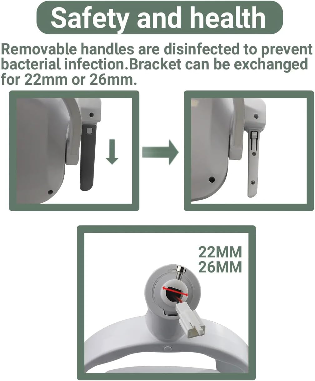 12W Sensor Switch Light Shadowless Light Oral Operating LED Light P123 Adjustable Brightness (26mm)