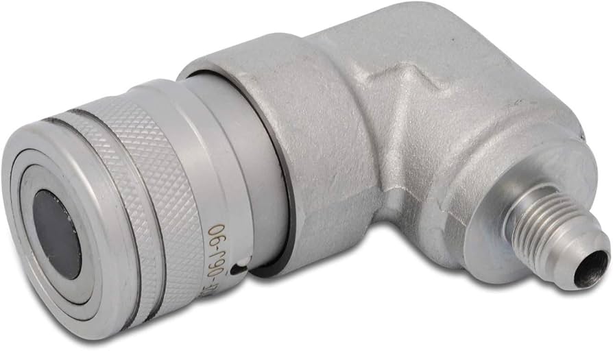 Amazon.com: Summit Hydraulics 90 Degree Flat Face Skid Steer