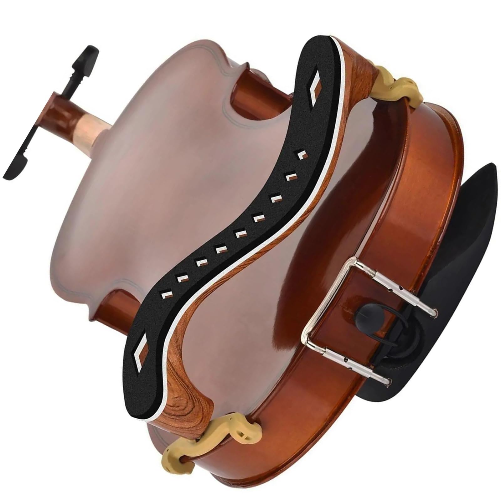 Spalliera per violino Supporto per spalla per violino ispessito e regolabile