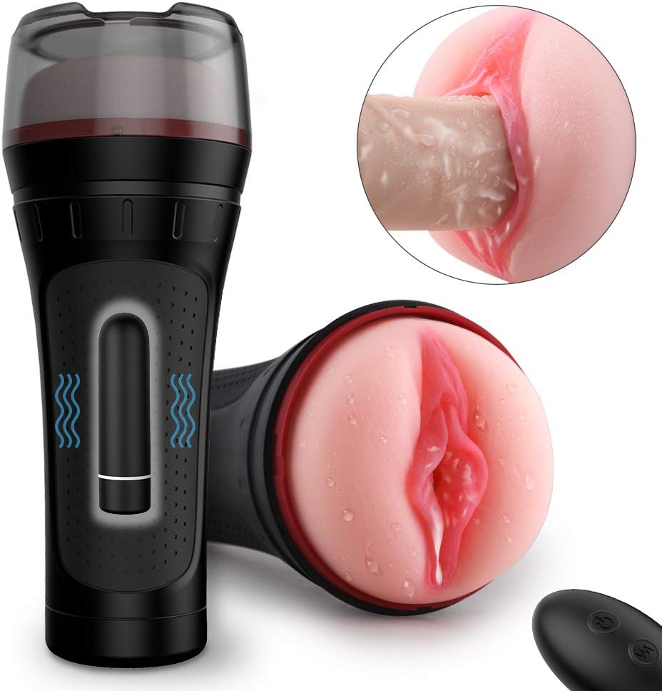 Men's Speed Cup Smart Heating Sucking Licking Machine Oral Male Más-tǔŗbātòr Automatic P-ê.nís Massage Double Vibrating for Men Real Feeling