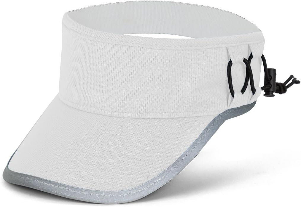 Gone For a Run Ultralight Visor with RunTechnology | Moisture Wicking and Reflective Sports Visor | Multiple Colors