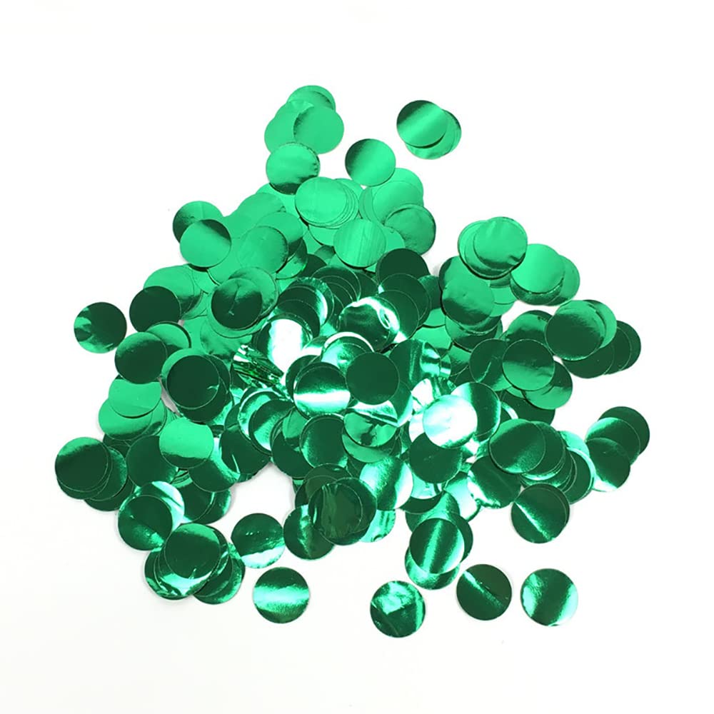 Round Tissue Paper Table Confetti Dots for Party, Birthday Decoration, Wedding, Anniversary Balloon Table Decoration(Green)