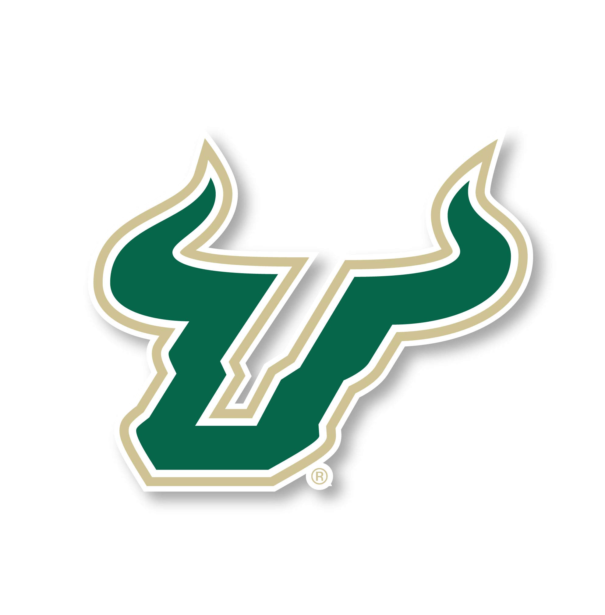 South Florida Bulls 6 Inch Vinyl Mascot Magnet Officially Licensed Collegiate Product