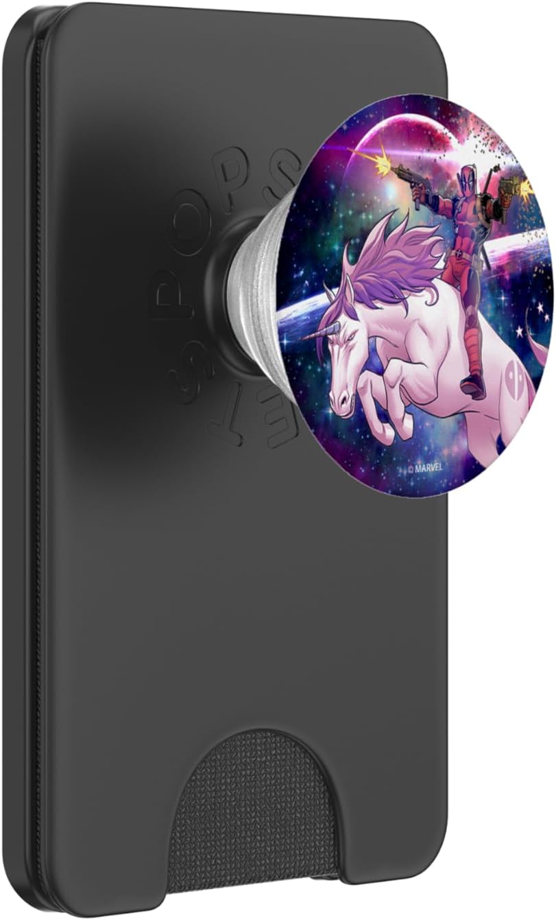 Marvel Deadpool Space Unicorn Tacos PopSockets PopGrip for MagSafe