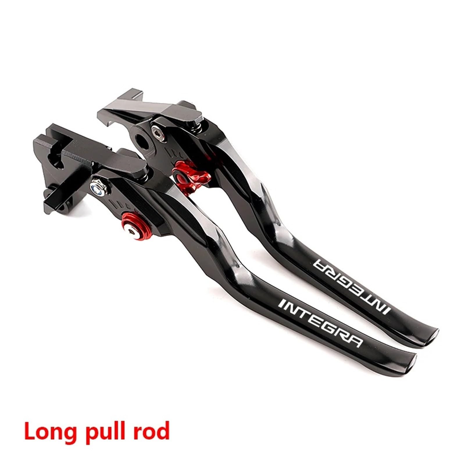 CNC Para Integra 700 750 DCT Motocicleta Manetas De Freno Y Embrague Ajustables ajustables Manetas freno y embrague plegables(Long Black)
