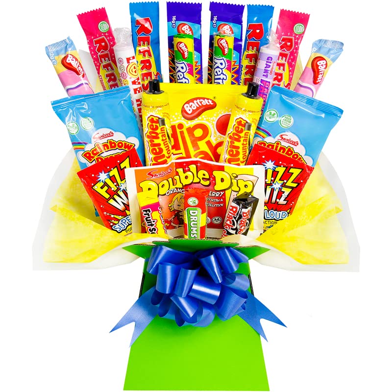 Retro Classics Sweets Bouquet Hamper