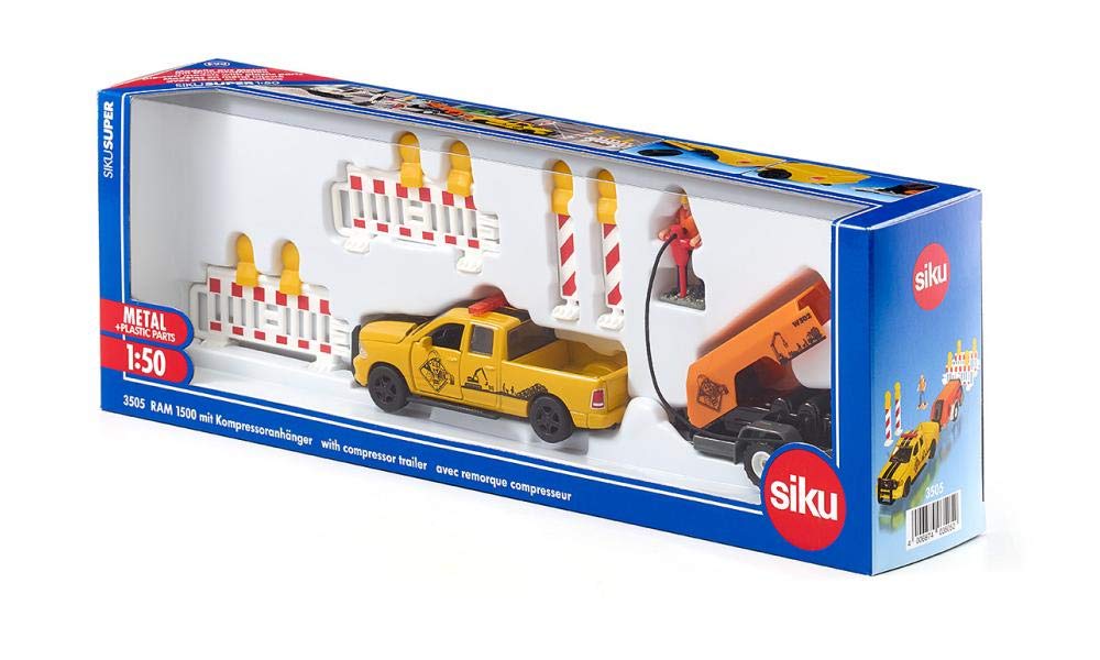 Siku S3505, Super, Ram 1500 Z Kompresorem I Akcesoriami S3505