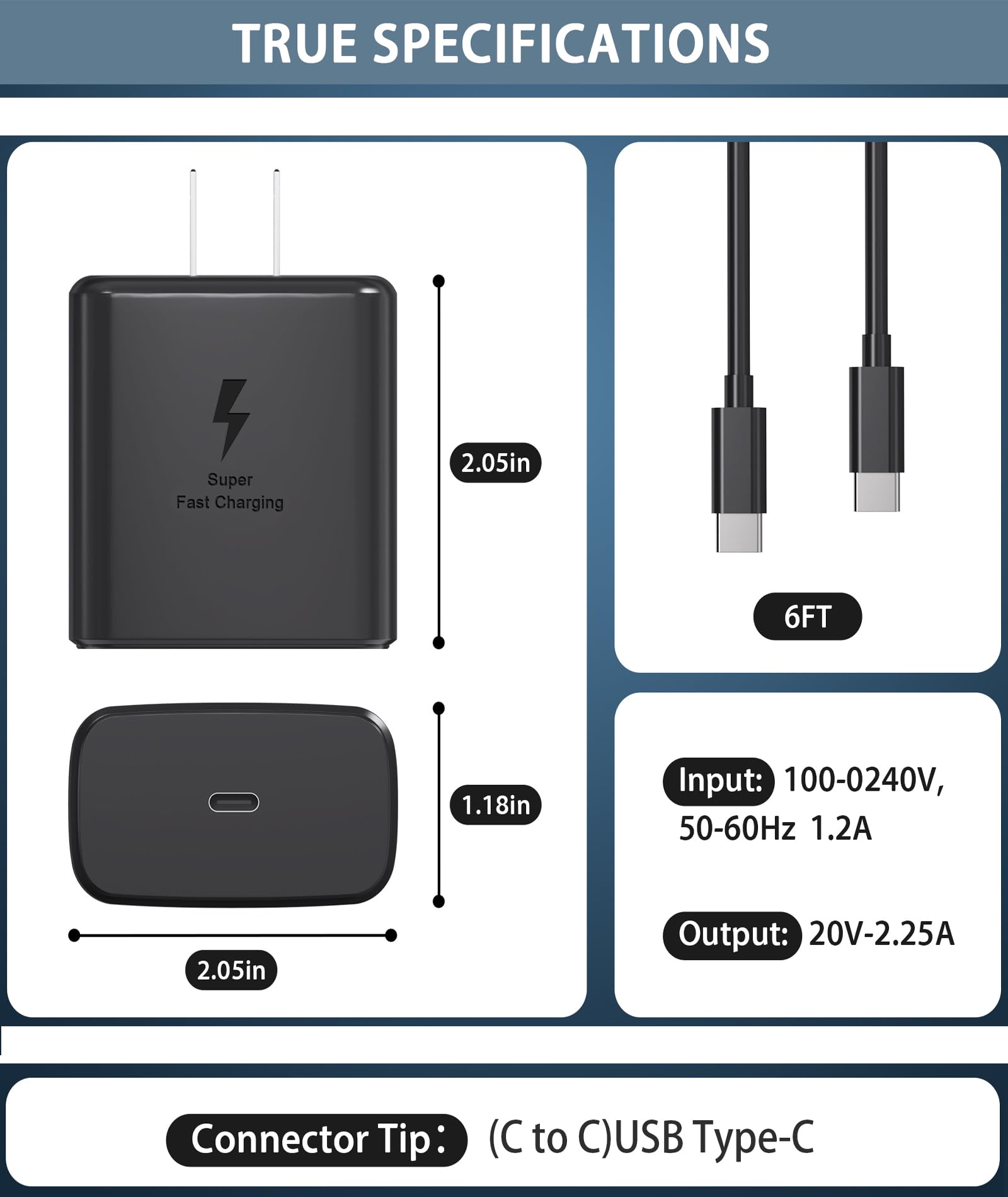 Chargeur de 20 W