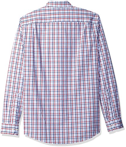 Image of Amazon Essentials Men's Regular-Fit Long-Sleeve Casual Poplin Shirt, Button Front, Business Casual, Collared