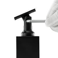 Vista 12 de VEVOR Poste de Barandilla de Cable para Escalera y Cubierta 36 x 0.98 x 1.97 pulgadas Poste de Pasamanos de Cable de Acero Inoxidable con Acabado