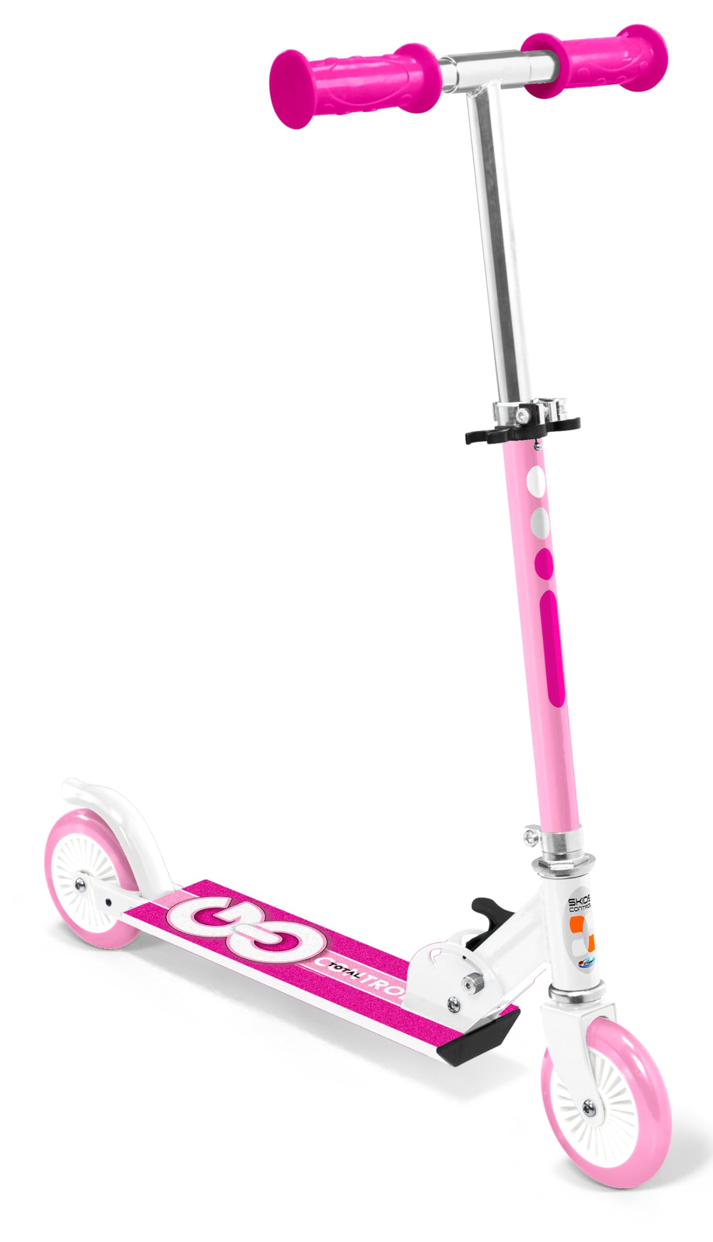 SKIDS Control Folding Scooter White