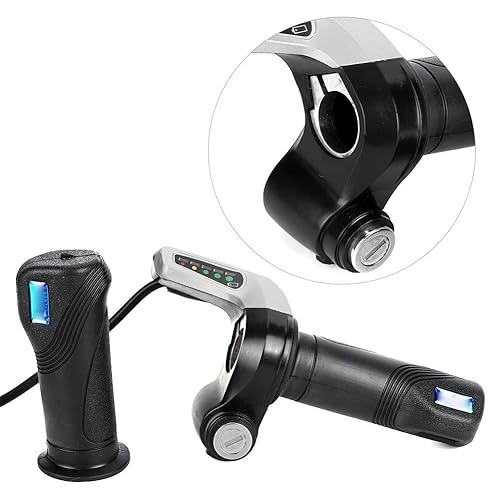 Miniatura 6 de Controlador cepillado, 24 V, 500 W, scooter eléctrico, motor de bicicleta eléctrica, caja de controlador de velocidad cepillada con mango de