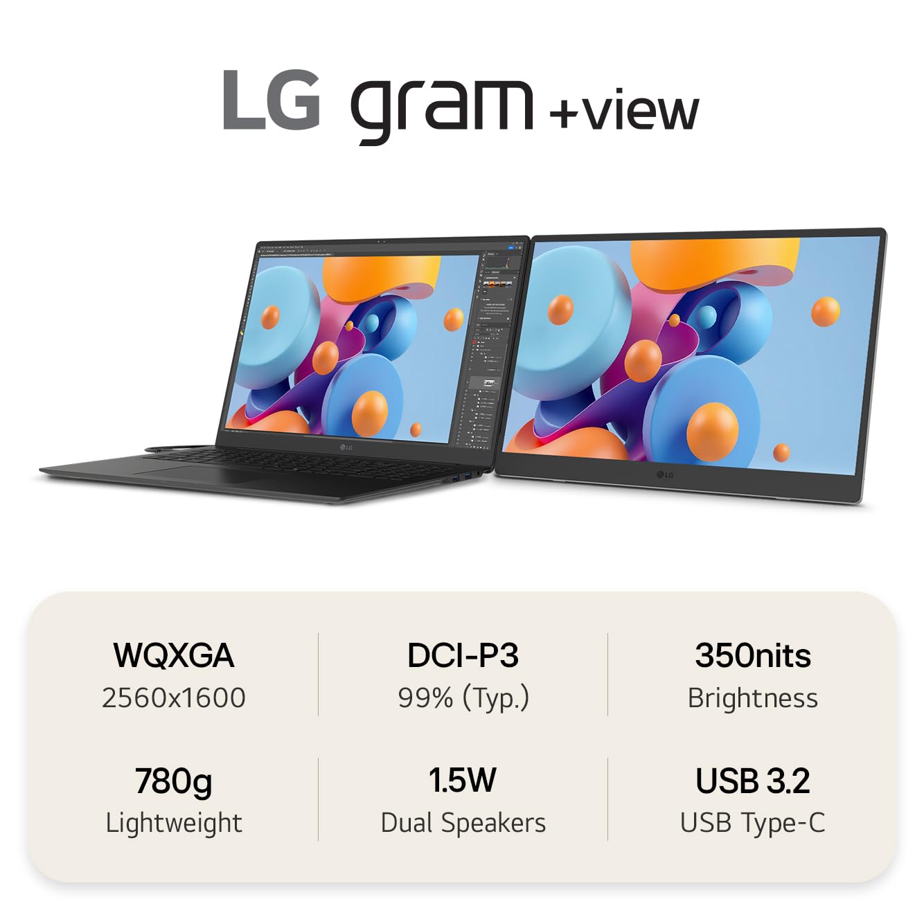 LG gram +view 17MT70 – 17
