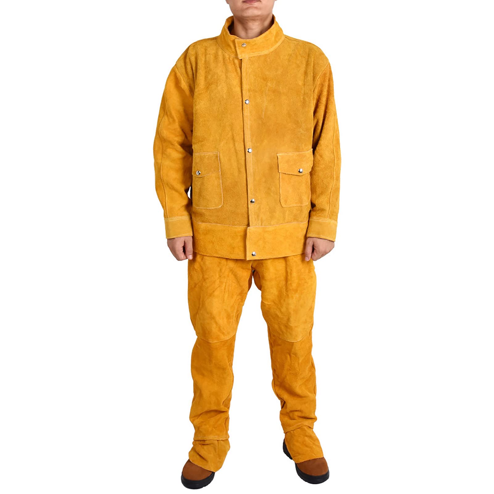 Schweißerjacke aus Leder