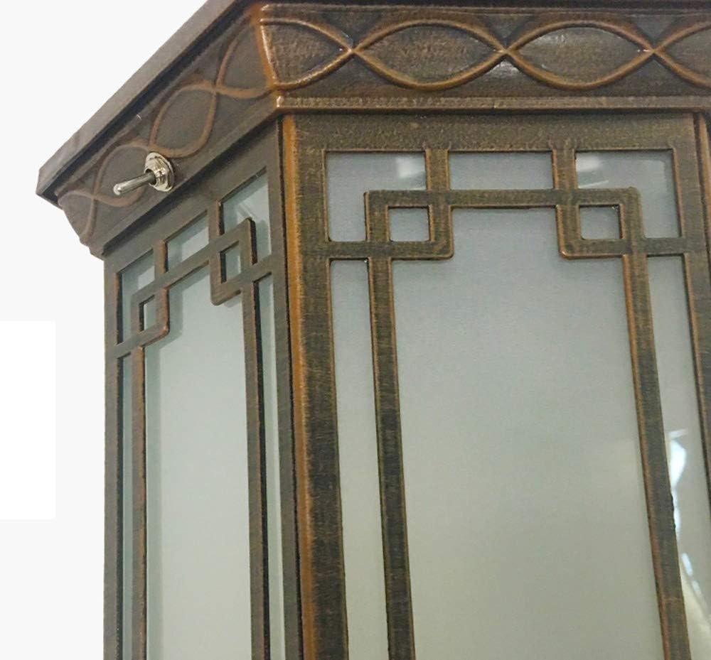 Victorian Lantern Sconce Fixture - Elegant Traditional Lamp Design for Home Decor, Indoor & Outdoor Lighting, Classic Vintage Style, Perfect for Living Room & Hallway