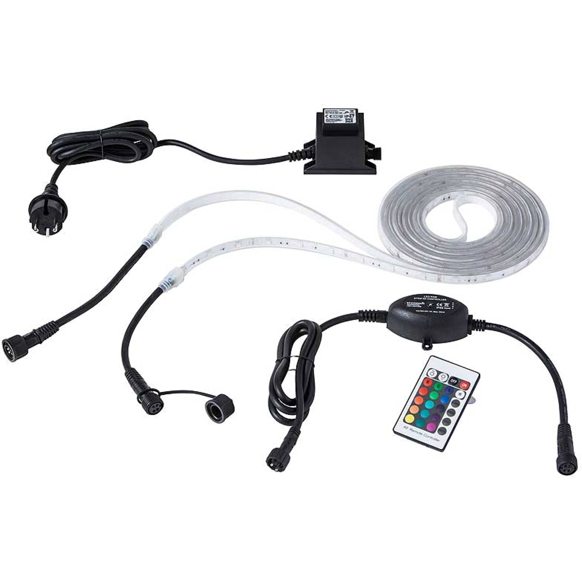 Heissner SMART Light Unterwasser-LED-Band, RGB, 5m, inkl. Transformator und RGB-Controller