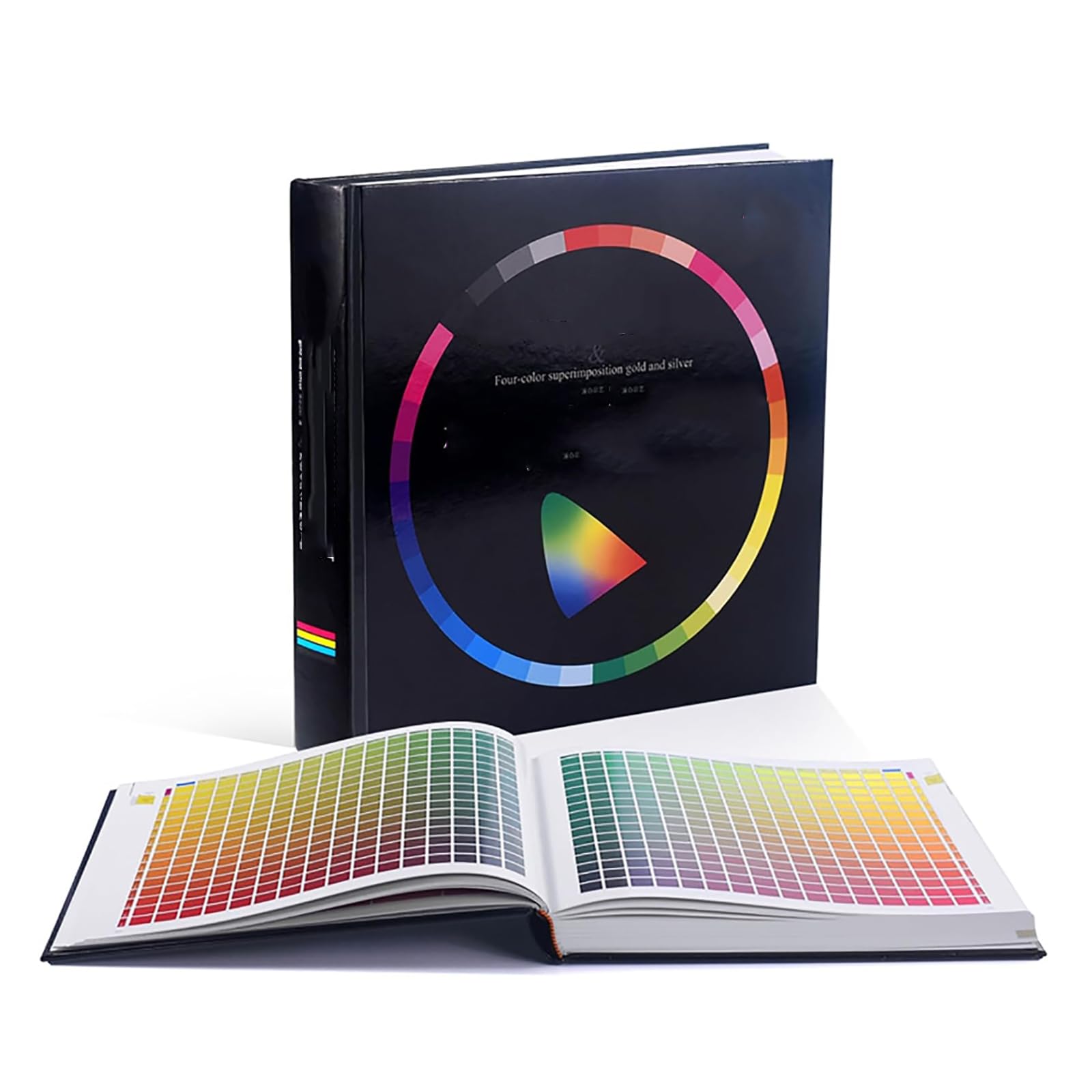 MObyat 4-Farben-Farbabstimmungshandbuch, CMYK-Farbkarte für den Druck, insgesamt 83.234 CMYK-Druckfarben, geeignet für Innenarchitektur, Industrie, Druck und Grafikdesign