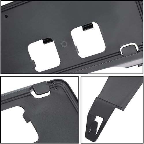 Miniatura 4 de CHEDA Nuevo soporte de placa frontal negro compatible con Ford F250 Super DutyF350 Super Duty 2020 2021 2022 Super Duty Trucks LC3Z17A385AB