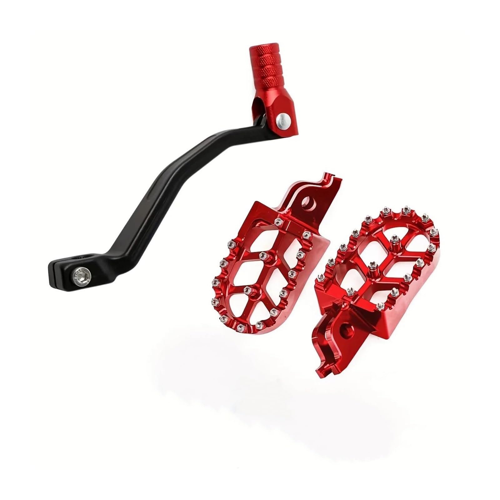 Liogiugimz Set Red For Crf250l Crf250m Crf250rally Crf300 Motorcycle Gear Shifter Motorcycle Gear Shifter(Set Red)