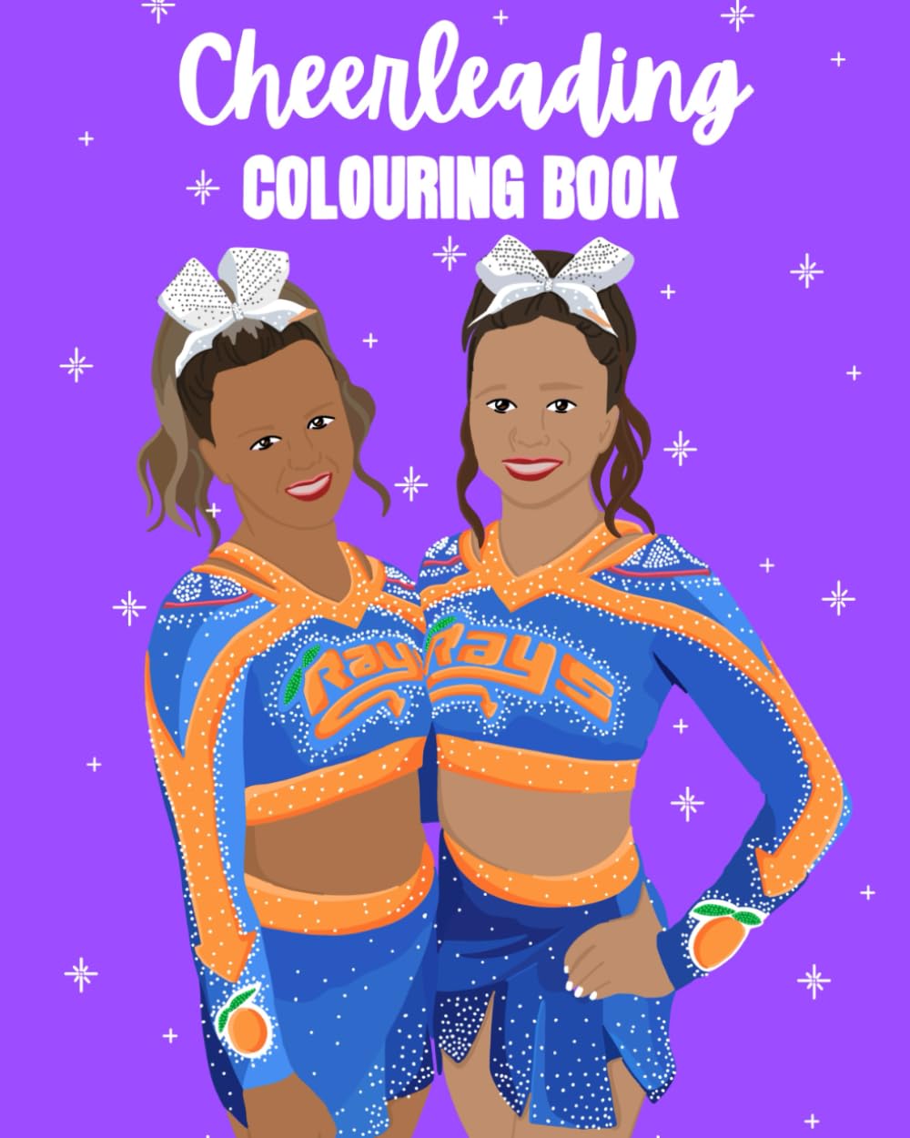 Cheerleading Colouring Book
