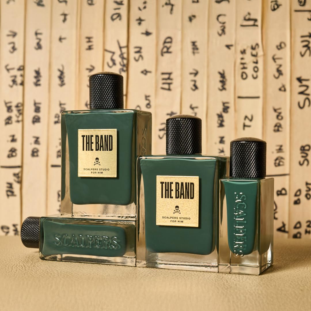 Scalpers The Band for Him Eau de Parfum für Herren, holziger Duft, Zerstäuber, 50 ml