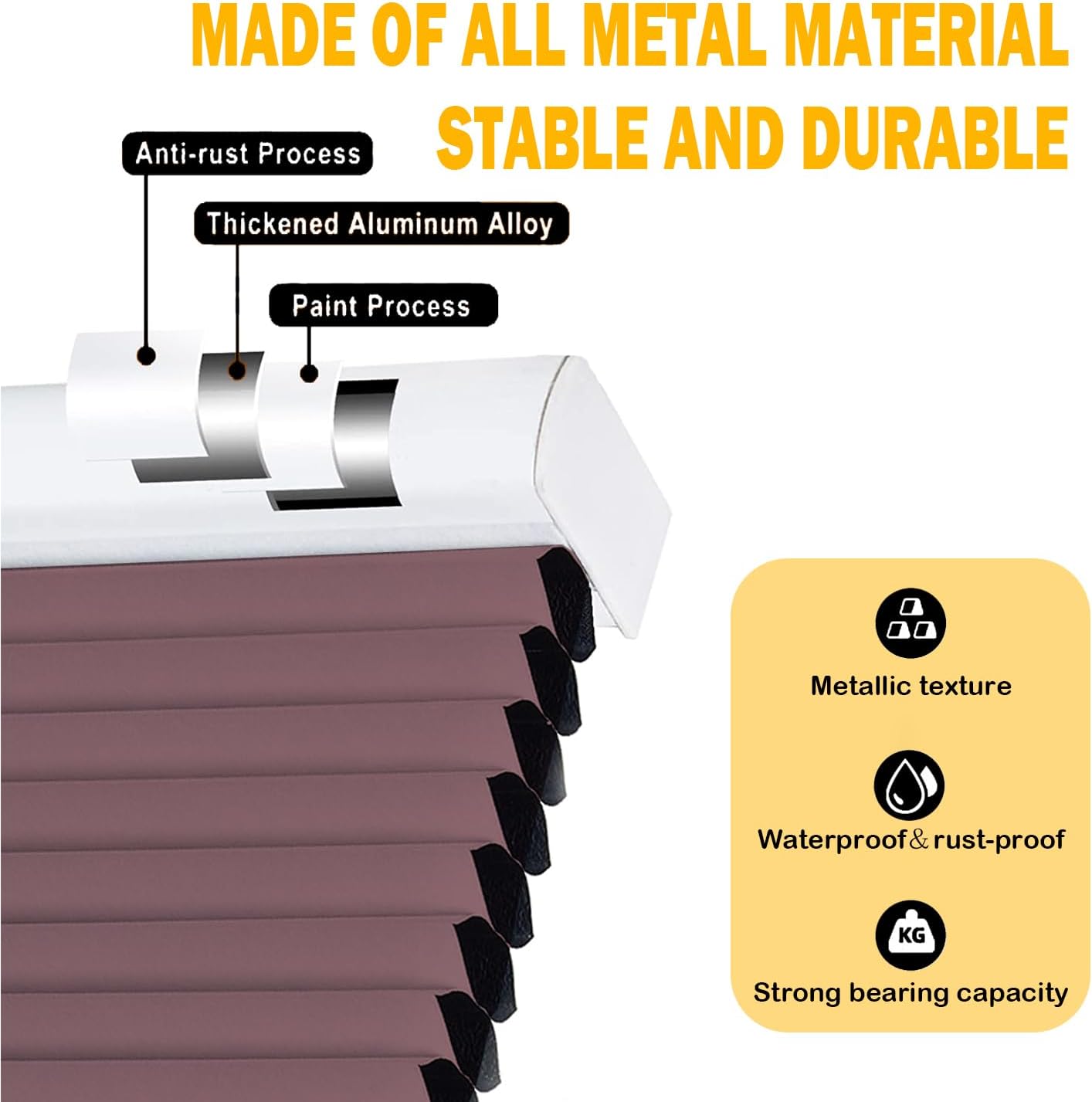 Cordless Cellular Shades Honeycomb Blinds, Light Filtering Thermal Insulated, Free-Stop Cell Blinds, Custom Size, Honeycomb Shade for Window, Bedroom, Office, Custom Size(Size:30"W*39"H,Color:D)