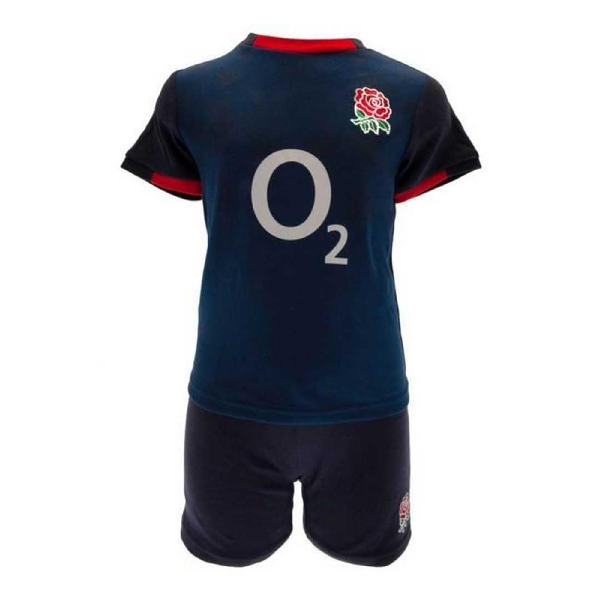 England Rfu Rugby Blue Alternate Baby/Toddler T-Shirt & Shorts Set | | 2020/21 (9-12 Months)