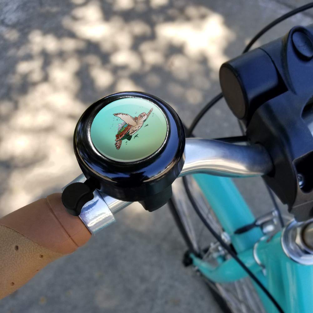 GRAPHICS & MORE Sea Turtle Flying Bicycle Handlebar Bike Bell