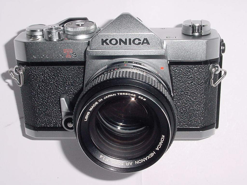 コニカKONICA AUTOREFLEX T3 ➕AR50 mmF1.4 Amazon.com: Minolta Konica Autoreflex T3 T 3 T-3 Camera Reflex