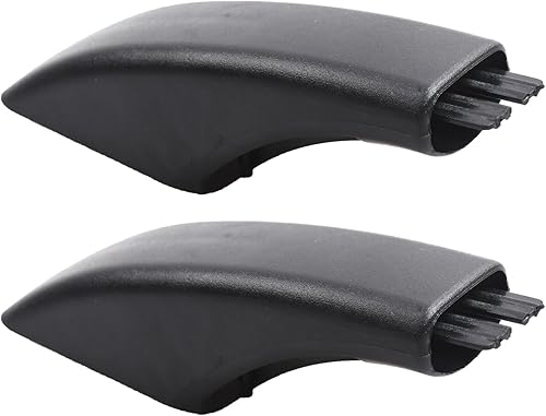 Miniatura 6 de Tapa de extremo de mango (negro) Parte # WB07X10034 Reemplazo para horno eléctrico general reemplaza AP3623187 242863 AH229187 Paquete de 2