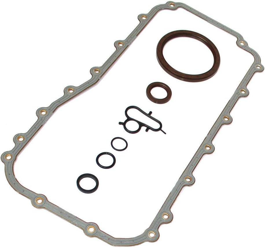 DNJ LGS1135A Lower Gasket Set for 2009-2011 Chrysler, Dodge, Jeep, Volkswagen Grand Caravan, Routan, Town & Country 3.3L-3.8L V6 12V OHV 3778cc