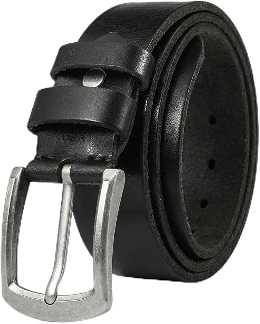 BELTER Leather Belt Mens Leather Belts Mens Belts 100% Full Grain Leather Jeans Belt Men for Casual,Cowboy & Work Wear