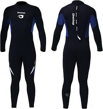 Amazon | Owntop ウェットスーツ 5mmネオプレン フルスーツ - メンズ
