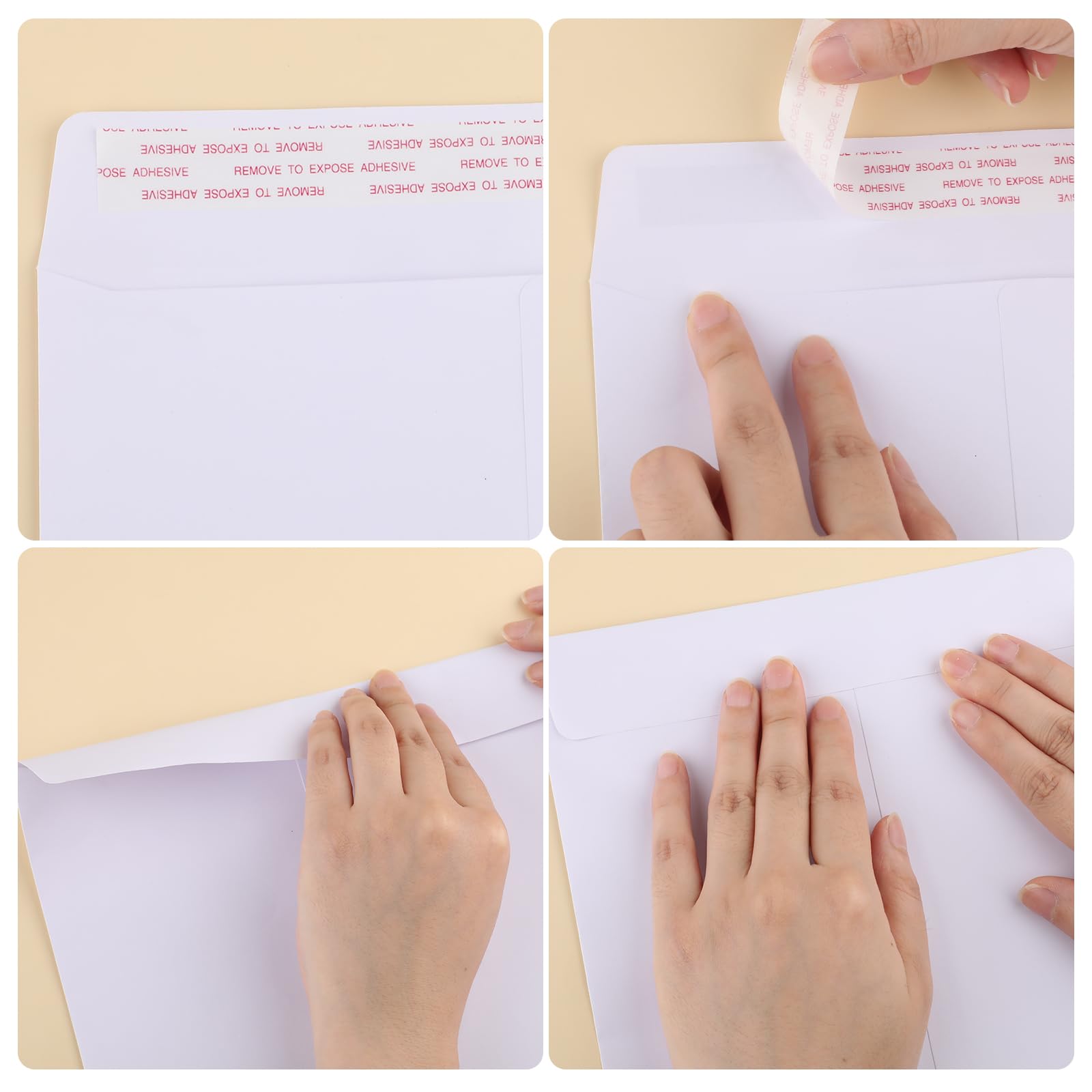 Buste postali autosigillanti 22,7 x 30,5 cm, bianche, 12,7 kg, per ufficio e casa