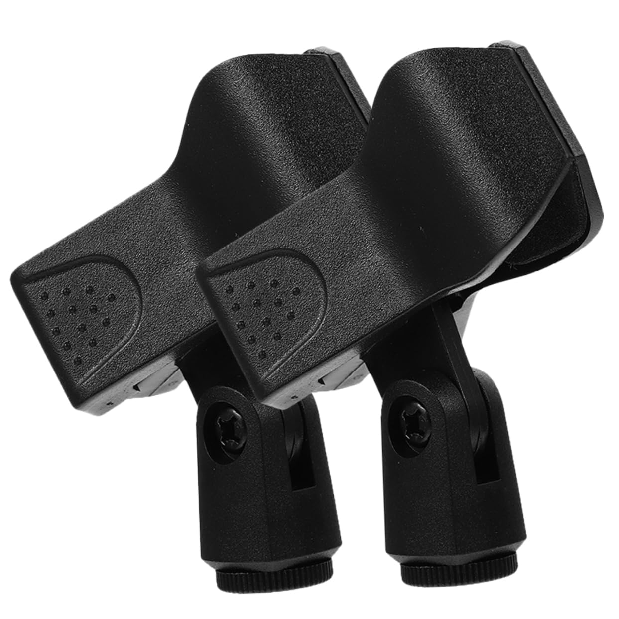CORHAD 2Pcs Microphone Clips Mic Stand Clips for Easy Installation Practical Mic Accessories for Studio Use and Daily Needs