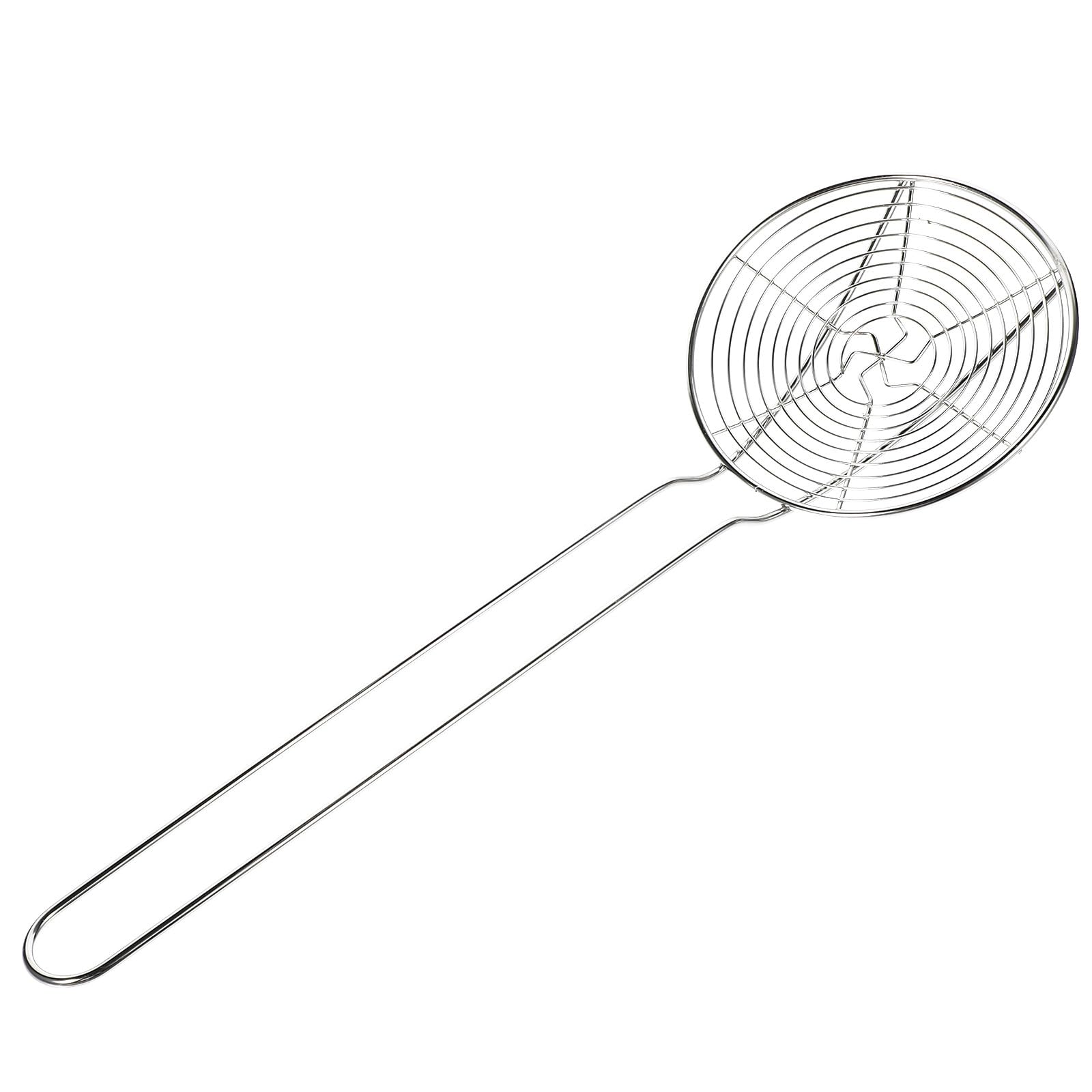 Stainless Steel Oil Skimmer Ladle Strainer Filter Spoon for Hot Pot Noodles Dumplings with Fine Mesh Colander Suitable for Kitchen Cooking and Oil Separation