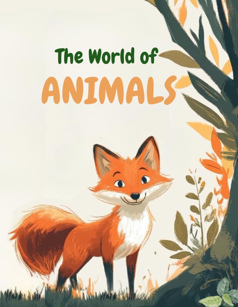 The Animal World: A Coloring Adventure
