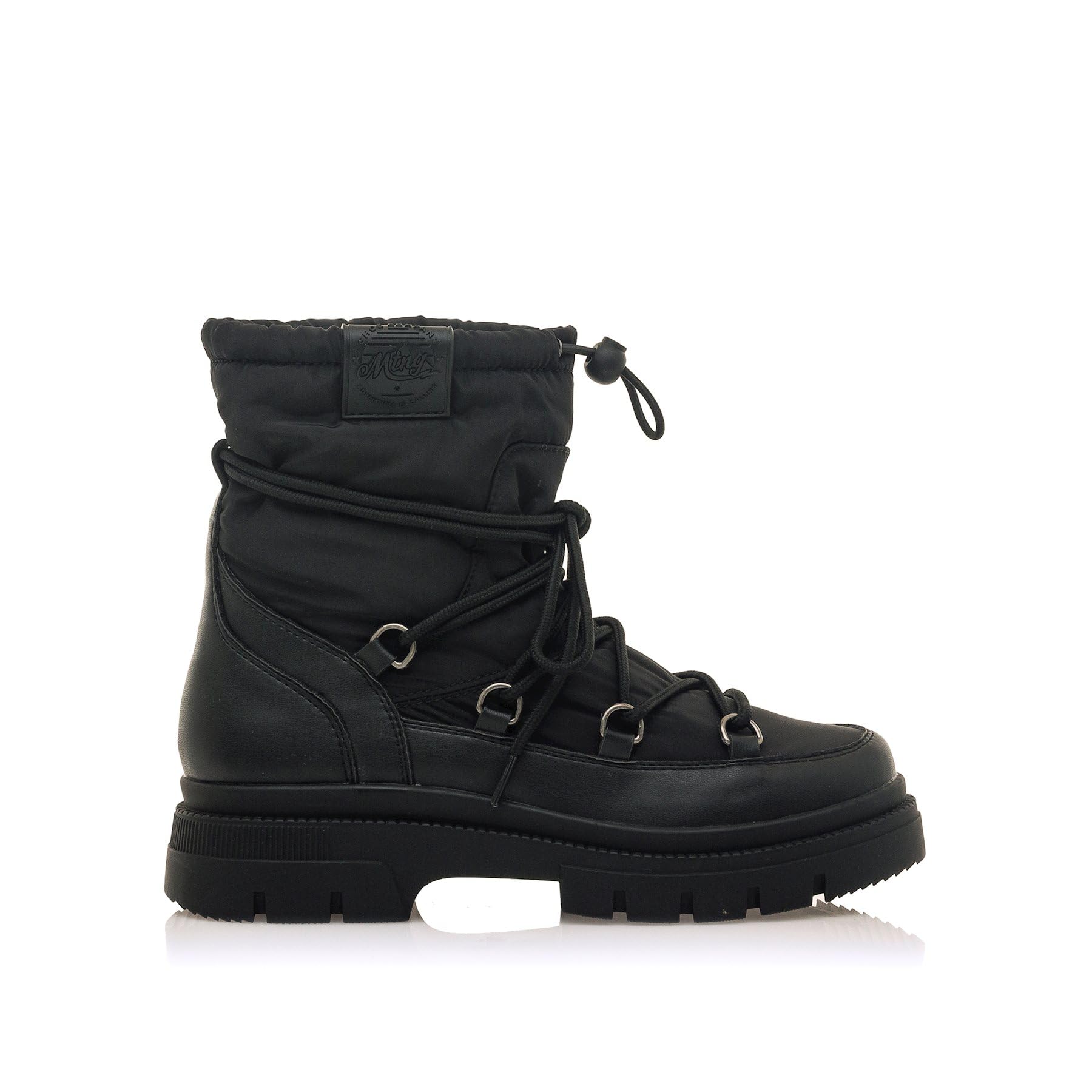 MTNG 52482, Women's Boots, Black/White, 5 UK
