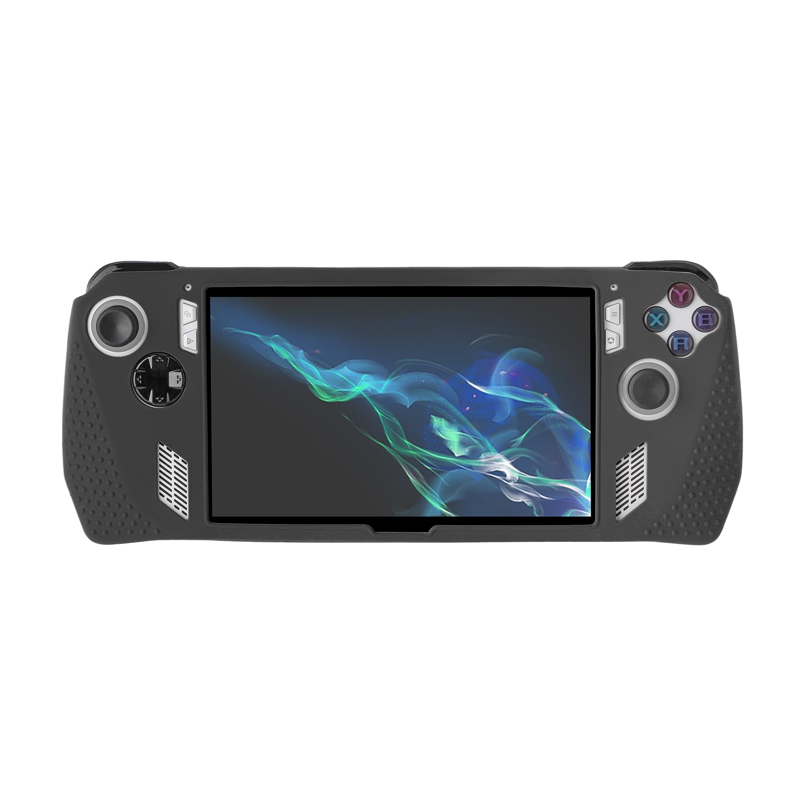 Coque Silicone Pour ROG Ally X / Xbox - Protection Antidérapante, Anti-rayures, Noire