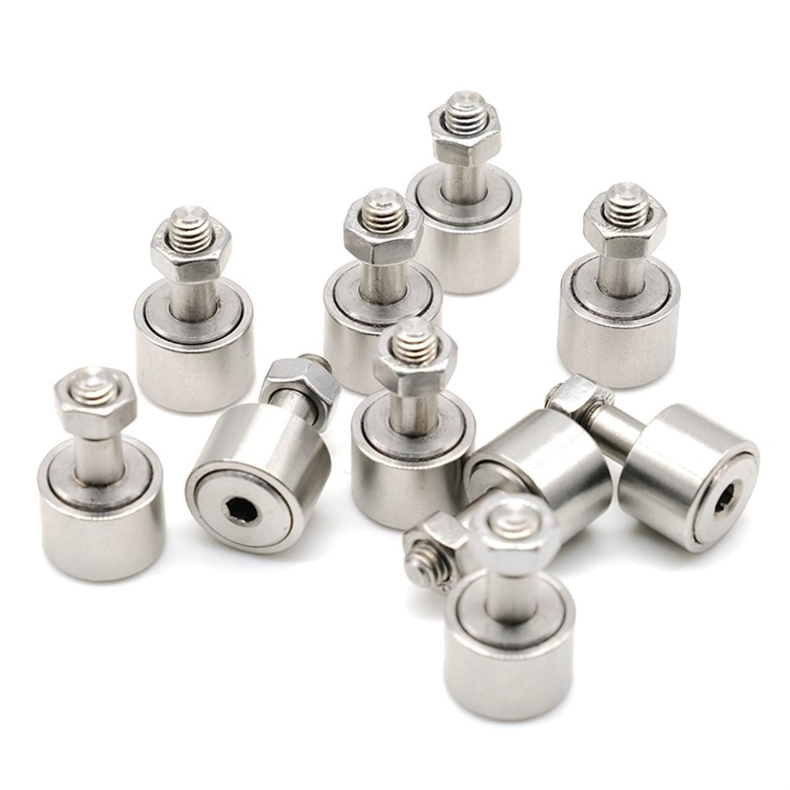 KR13 CF5 popychacz krzywkowy M5x13x23mm, łożysko igiełkowe, koło i łożysko wrzecionowe, 1 sztuka