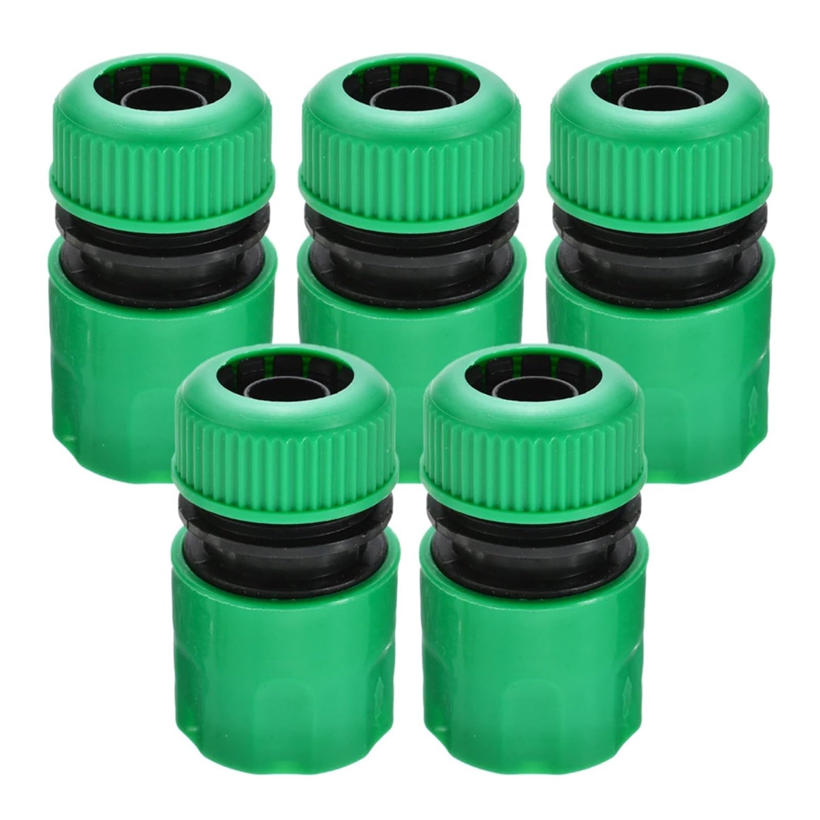 Connecteur à couplage rapide joint de tuyau 1/2 pour irrigation du jardin et lavage de voiture en plastique
