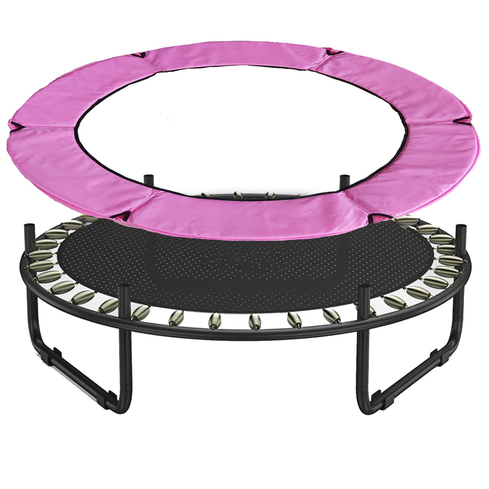 Trampolinpolster Für Kinder Runder Trampolinrahmen, Federkissen, Kantenschutz, Schwammabdeckung, Trampolinersatzpolster