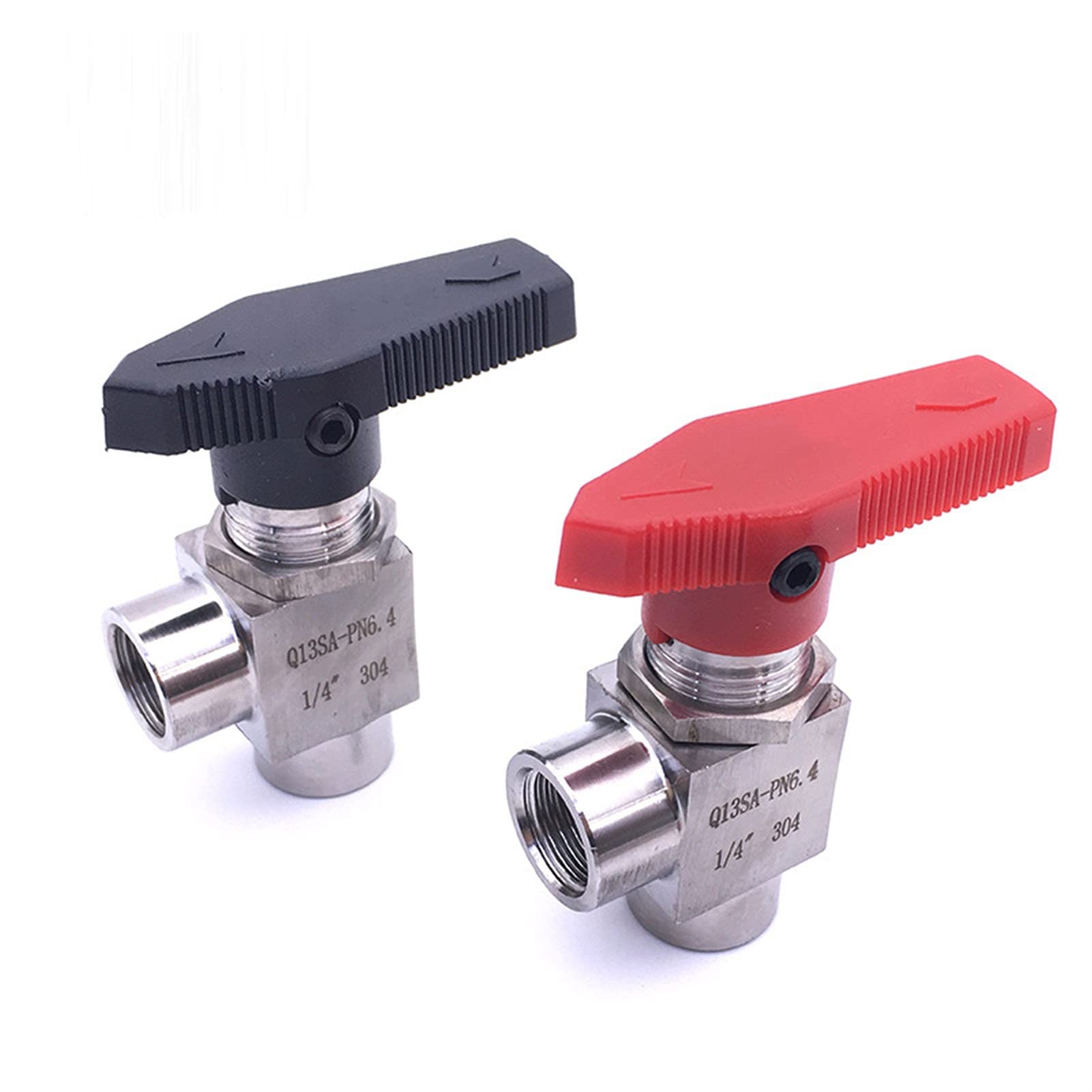 VSPPJYFG Right Angle Ball Valve 1/2inch Female Thread Stainless Steel 304 High Pressure High Temperature Water Pipe Regulating